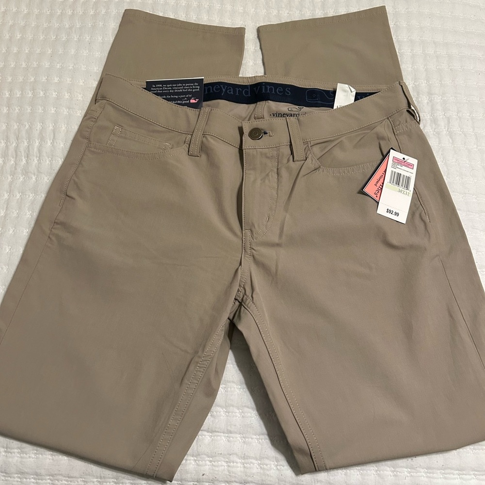 Vineyard Vine 5- Pocket Pant - khaki